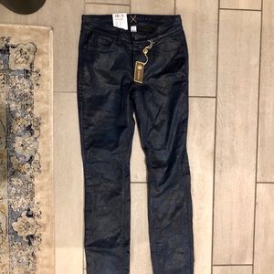 Wet-look Skinny Jean